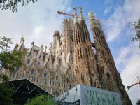 Fassade der Sagrada Familie (vorne)