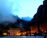 Abendstimmung in Montserrat