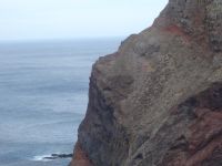 Gesicht an der Ostspitze der Insel