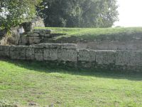 Paestum: heutiges Amphitheater