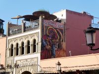 ein Cafe im Kasbah-Viertel