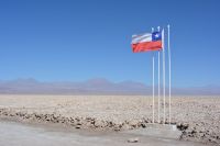 Chile und Osterinsel -  Salzsee Laguna Chaxa (1)