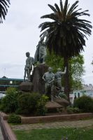 Chile und Osterinsel -  Temuco Hauptplatz (3)
