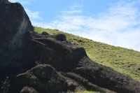Chile und Osterinsel - Rano Raraku - Steinbruch der Moai (13)