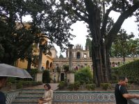 im Garten des Alcazar