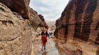 Jordanien, Weg vom Ad-Deir hinunter nach Petra