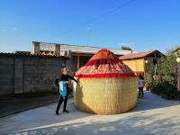 Vorführung einer Jurten-Aufstellung