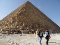 Und wie wurden die Steine nach oben gebracht?