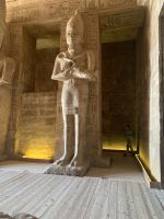 Pharao-Statue in Abu Simbel