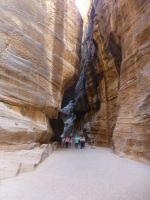 Der Weg durch den Schlund des Siq