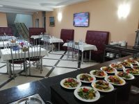 Abendessen im Hotel in Turkestan