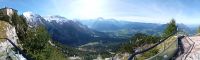 Aufstieg zum Kehlsteinhaus - Blick zum Königssee und Steinernen Meer