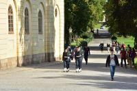 Wachwechsel am Schloss Drottningholm