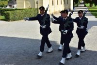 Wachwechsel am Schloss Drottningholm