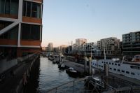 Blick in die neu entstandene Hafencity