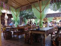 Mittagspause im Café Bibikhanum Chayxana, Samarkand