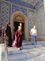 Besichtigung der Nekropole Shohizinda, Samarkand