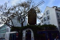 Spaziergang im Montmartre-Viertel - Le Moulin de la Galette