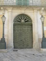 Matera - ein Tür in der Stadt.JPG