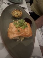 Abendessen Forelle 