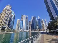 Bummeln in der Marina von Dubai 