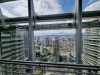 Kuala Lumpur - Petronas Twin Towers (Ausblick von der Skybridge in der 41. Etage)