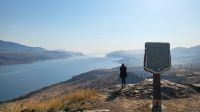 Singlereise Kanada - Kamloops Lake - unterwegs in British Columbia