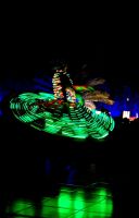 Tanzshow im Wüstencamp von Dubai 