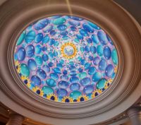 Eine der Kuppeln in der unteren Etage des Hotel Atlantis auf Palm Jumeirah