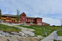 Vøringsfossen im Måbødalen - neue Fußgängerbrücke (in Y-Form) und neue Aussichtsplattformen