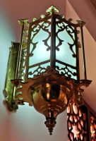 Orientalische Lampe im Al Ain Palast Museum