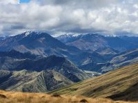 15-002a Queenstown - Blick vom Ben Lomond Saddle