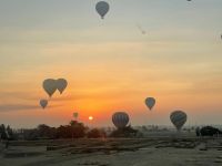 Sonnenaufgang über Luxor...