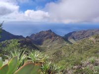 Ausblick auf den Atlantik vom Monte Gala Gebirge