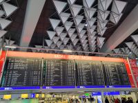 Terminal 1, Halle B, Abflug Frankfurt/Main