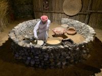 Abendessen im Wüstencamp