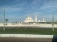 Sheikh Zayed Moschee in Abu Dhabi