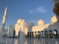 Sheikh Zayed Moschee in Abu Dhabi