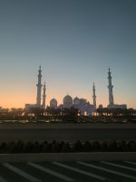 Sheikh Zayed Moschee in Abu Dhabi