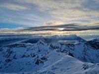 Panorama-Frühstück auf dem Säntis