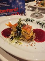 Auszug aus dem Gala-Dinner-Menü am Silvesterabend