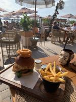 Mittagspause am West Beach auf der Palmeninsel