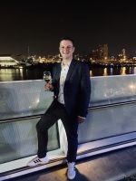 Silvesterfeier in Festival-City mit Skyline-Blick