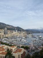 Blick auf Monaco vom Vorplatz des Grimaldipalastes .JPEG