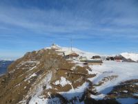 126 Männlichen - Blick zum Gipfel