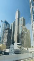 Fahrt von Abu Dhabi nach Dubai