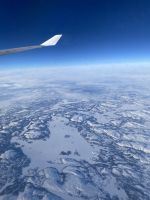 1. Tag - Ankunft in New York - Anflug über Kanada (1)