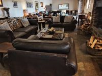 Aufenthaltsraum in der Lodge