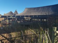 Die Lodge - unsere Unterkunft für die Pirschfahrten im Park