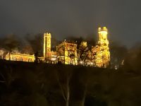 das erleuchtete Elbschloss Eckberg